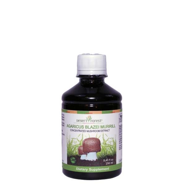 250ml ABM mushroom extract bottle from Desert Forest Nutritionals
